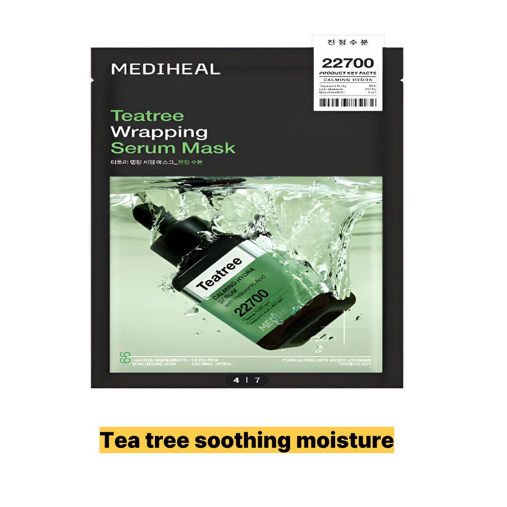 Mediheal Wrapping Serum Mask 10 Sheets (6 Types Available)