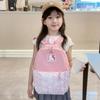 Cute Nylon Backpack For Preschoolers Trendy And Comfortable Cartoon Print