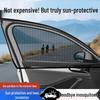 Car Window Sunshade & Mosquito Net - Insect Screen Privacy Curtain