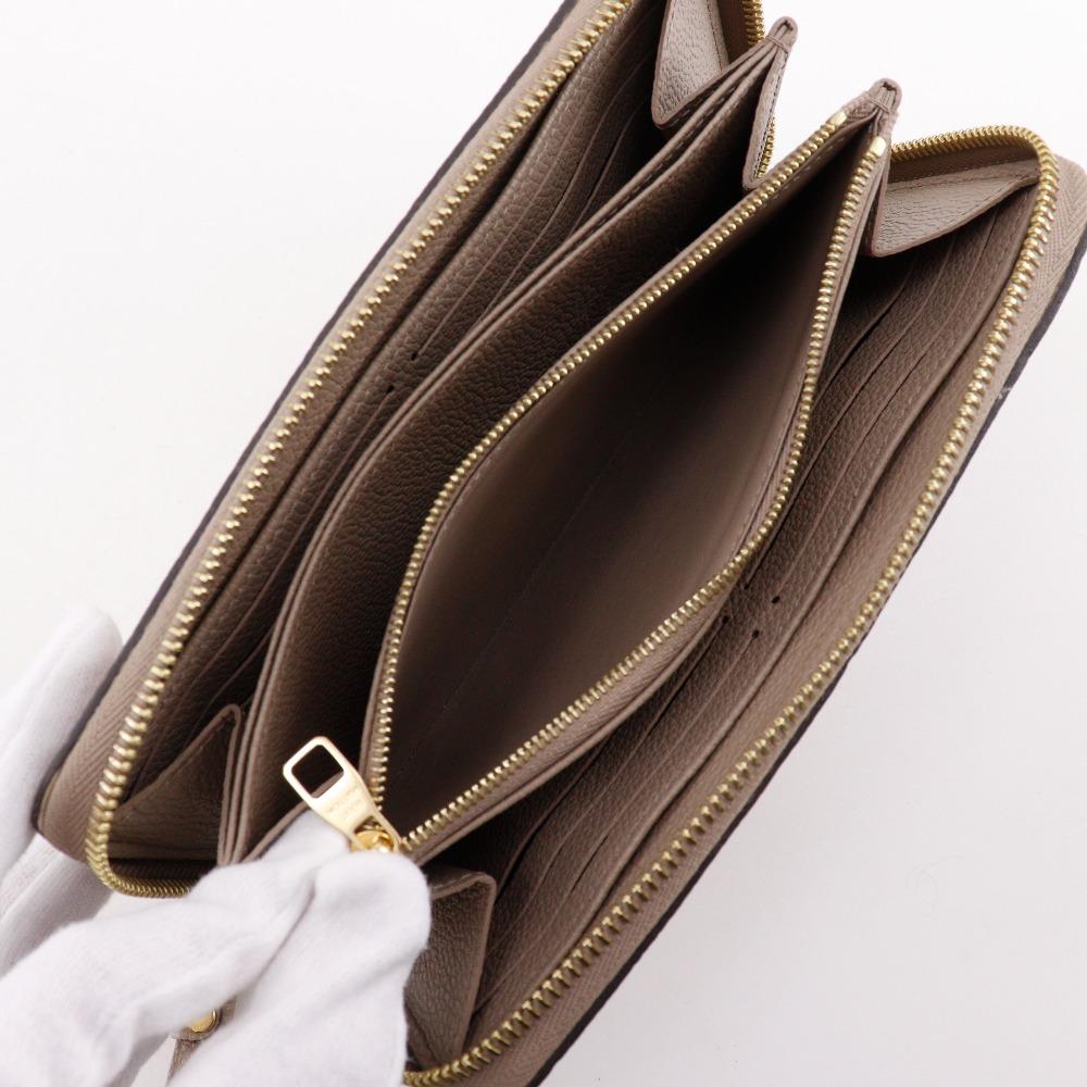 LOUIS VUITTON Zippy wallet Purse M69034 Tour rail gray Monogram Ann Platt unisex Used