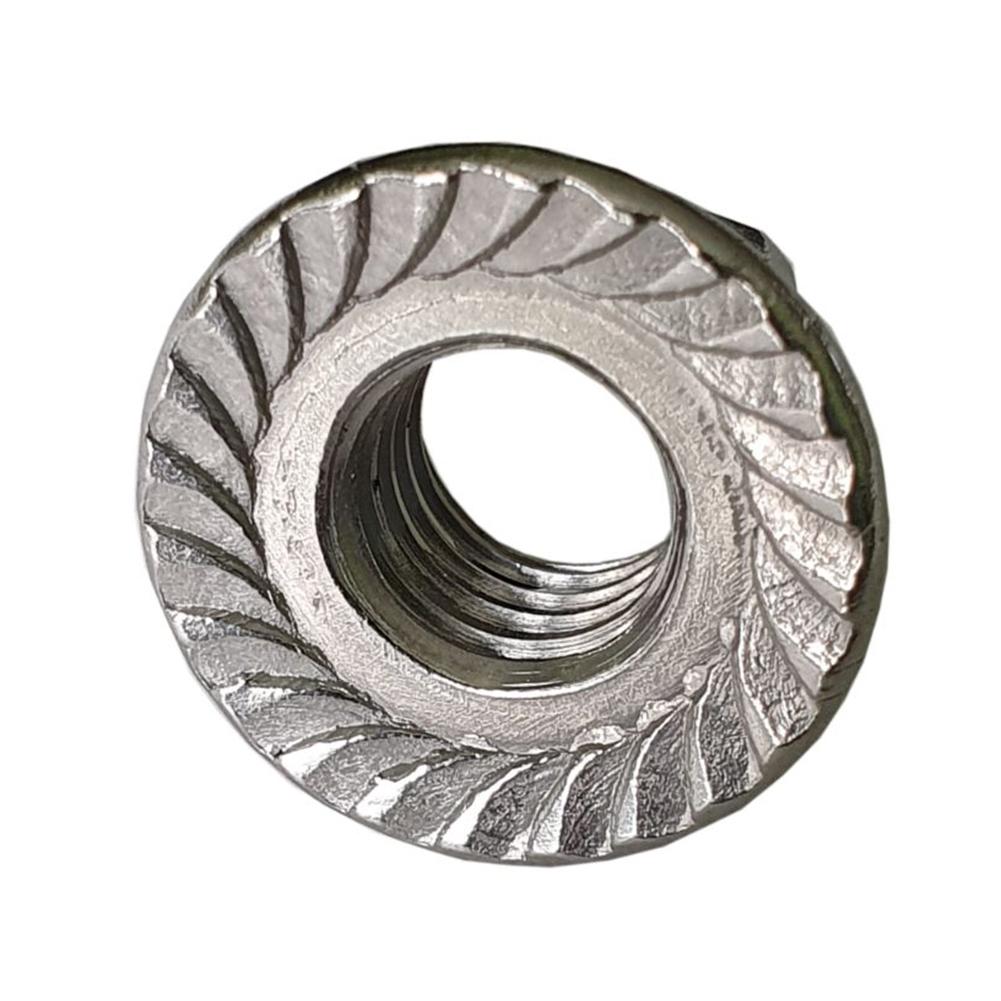 

10 шт. фланцевые гайки из нержавеющей стали 304 M10 M8, серебристый