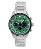 Eco-Drive Chronograf Nerezová ocel Zelený ciferník CA4624-56X 100M Pánské hodinky