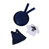 OB11 Doll Baby Clothes Simple Kindergarten Suit Black Suit For Ob11 1/12 Doll Outfit Daily Casual Accessories For Children Diy
