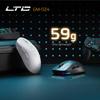 LTC GM024 Tri-Mode Wireless Gaming Mouse, 59g Ultra-Lightweight Ergonomic Gaming Mouse, 2.4GHzBTWired, 6-Level DPI 4800, 1000Hz, 5 Programmable