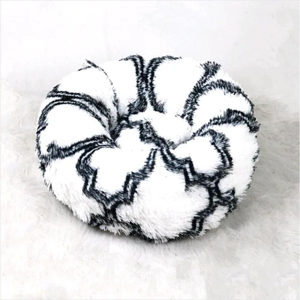 Creative Plush Warm and Breathable Circular Dog Bed Cat Bed Pet Bed Winter Thick and Comfortable Dog Bed Dog Mat Pet Supplies
