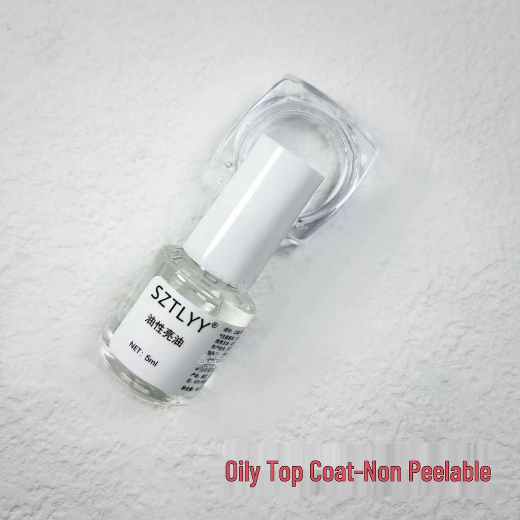 Mirror Finish Metallic Titanium Gold Quick-Dry Peelable Toenail Polish - Long-Lasting Aurora Effect