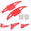 Steering Wheel Paddle Shifter Extension For VW Golf 8 Tiguan Aluminium Red