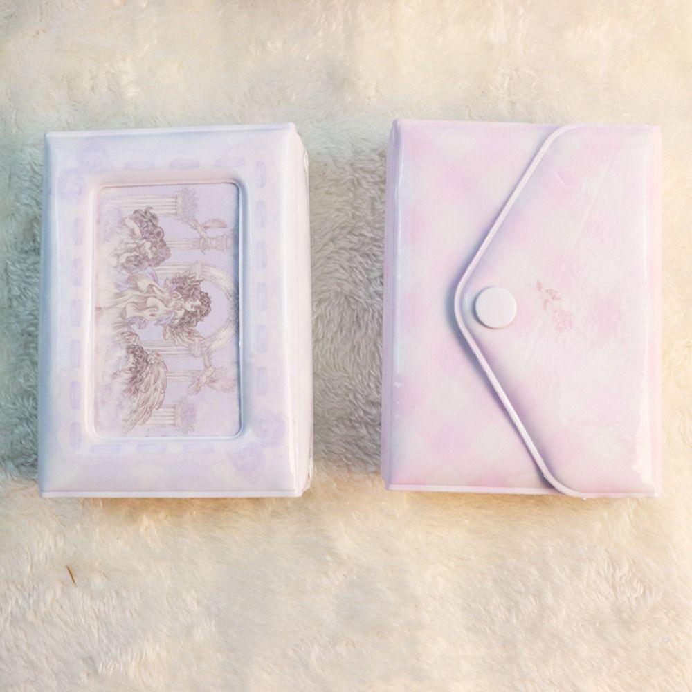 3 Inch Idol Cards Collect Book Handbag Shaped Photo Album  Photos Protective Display