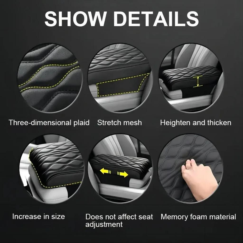 For Tesla Model Y Juniper 2025 2026 Model 3 Armrest Cover Box Cushion Anti-scratch Pad Mats Center Console Protector Accessories