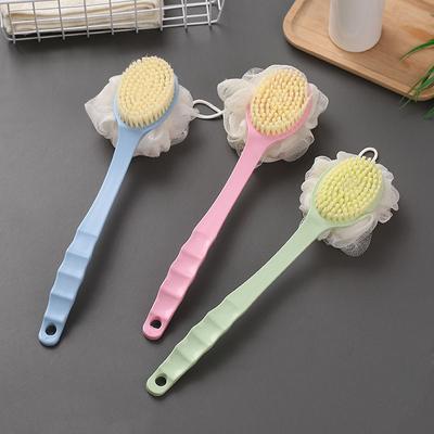 Long Handled Soft Bristled Scrubbing Tool, Specifically Designed For Adult Bath Brush Backs, Gentle Cleaning Scrubbing Towel Bath Brush