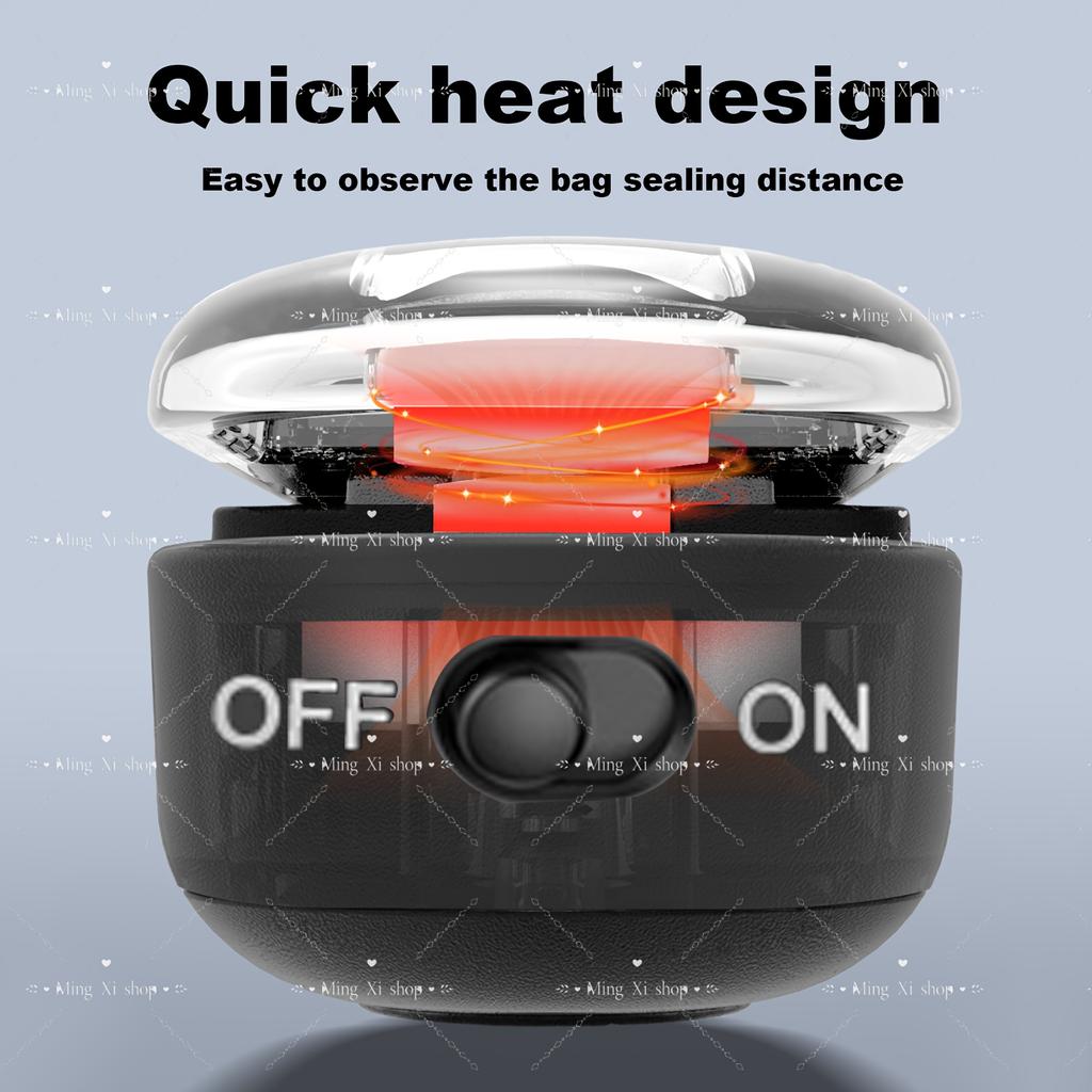 Mini Bag Sealer, Upgrade 2 in 1 Heat Seal & Cutter with Lanyard, Portable Handheld for Plastic Bags Snacks Food Storage & Snacks Freshness