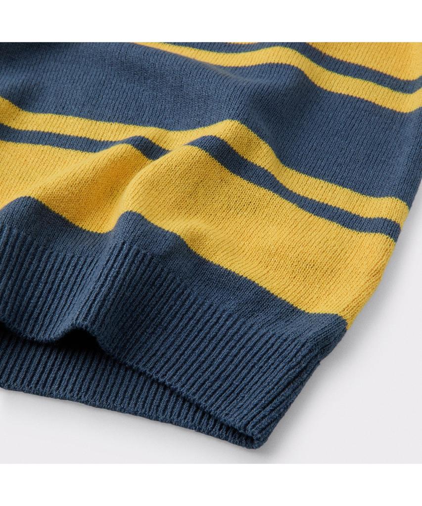 Henlikoteun [British Sporting Club] Stripe Short-Sleeves Polo Knit Abwam26751Yex