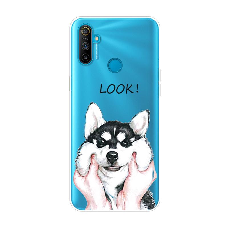 

Крутой чехол для Realme C3, силиконовый чехол с изображением животных для OPPO Realme C3, чехол с цветочным принтом, чехол для Realme C3 Capas C 3 Realme C3