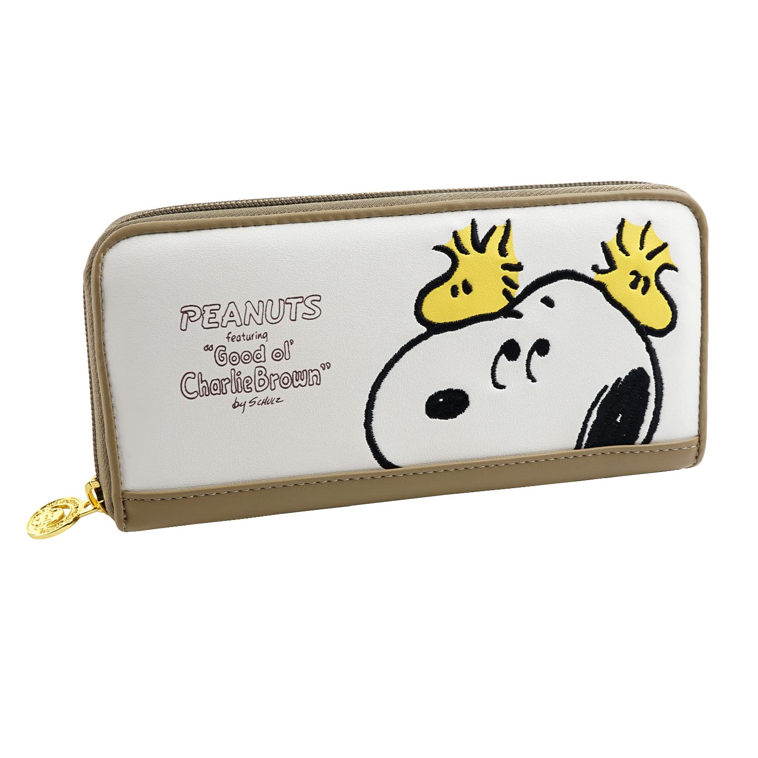 

Snoopy Long For Coin Purse Cute Character Large Christmas [E-mono] Wallet, Wallet, Women s Wallet, Adults, Embroidery, Included, Peanuts, Pattern,