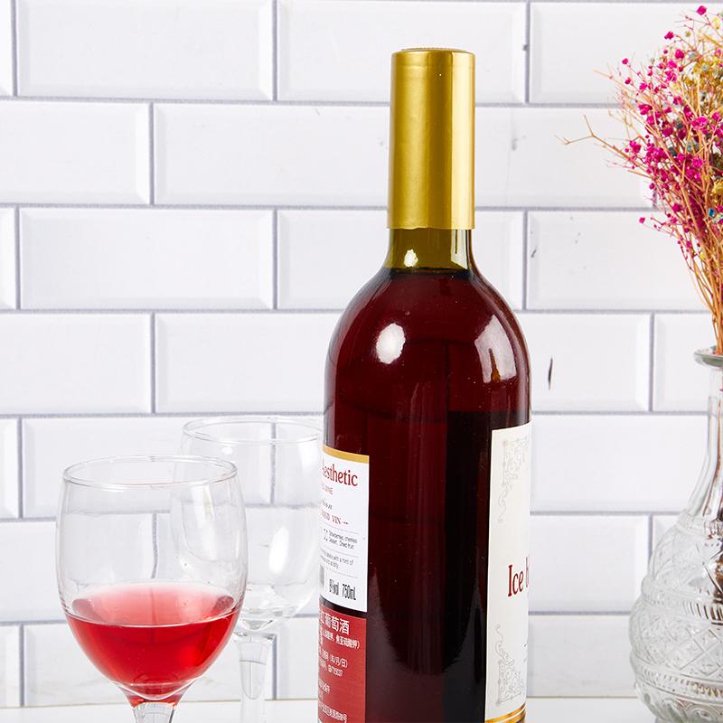 100 Stuks Wijnfles Sluitfolie Rubberen Dop Wijn Krimpkapsules Zegels PVC Eenvoudig Treklijntje Krimpkapsel