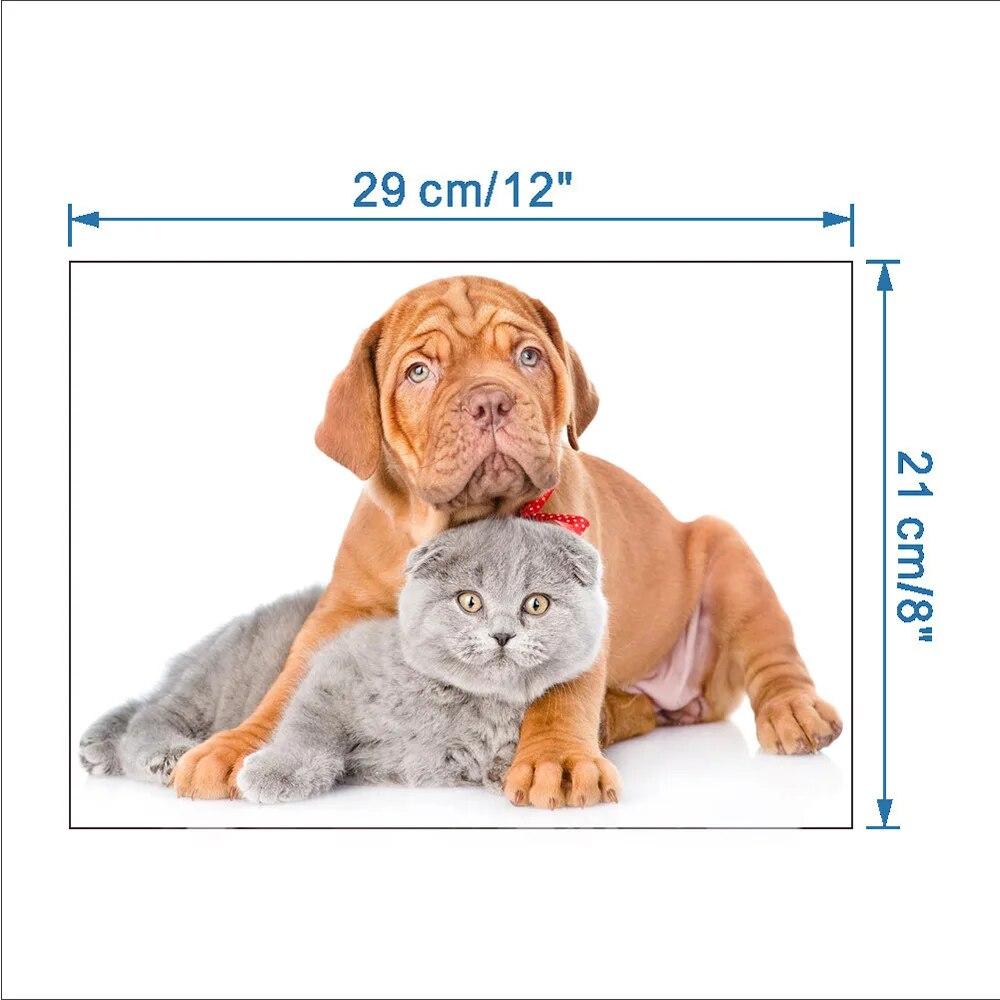 

3D мультяшные кошки, наклейки на стену для унитаза для детей, детские комнаты, плакат, домашний декор, милые животные, кошки, ПВХ, самоклеящиеся художественные