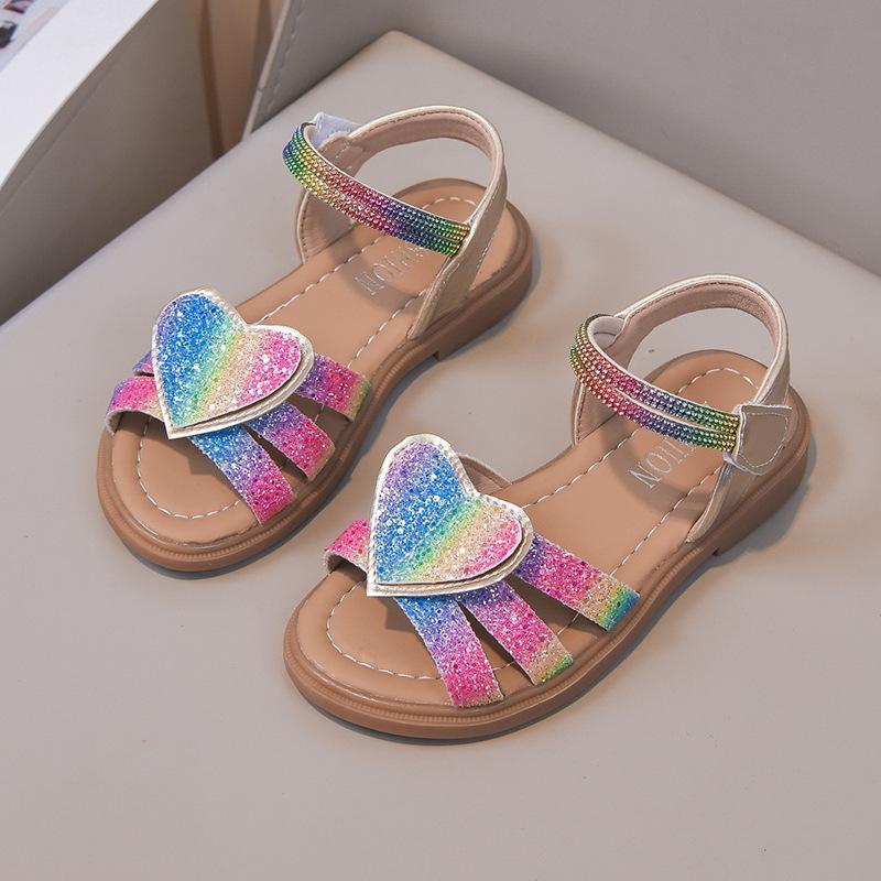 Anti-slip Cute Shoes - Soft Sole One-piece Slip-on Sandals for Girls