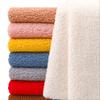 Teddy-Fleece-Stoff Lamm-Kaschmir Winter Weicher Granulierter Plüsch Einfarbige Polyester-Flanell für Kleidung Sofa Hut Pullover DIY-Spielzeug