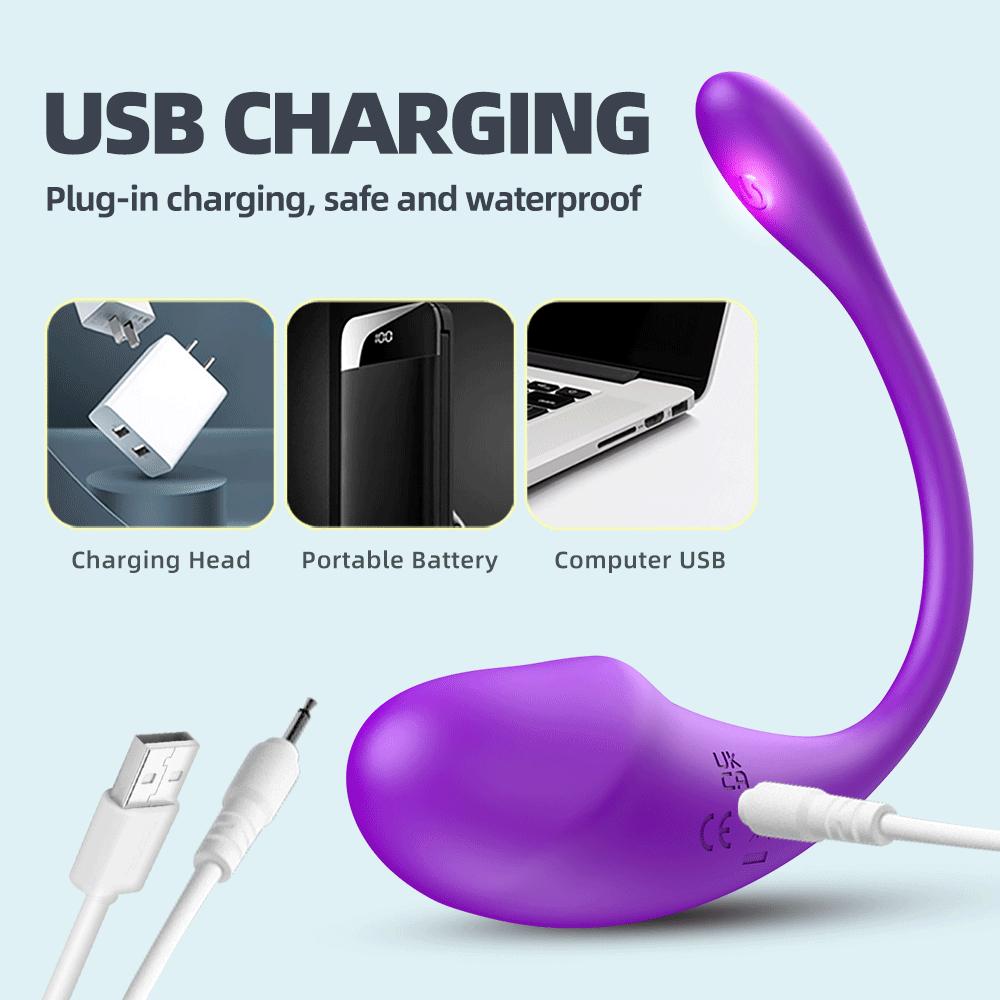 Vibrator Egg Love Egg Vagina Wireless APP Remote Control Wearable G Spot Clitoris Stimulator Vaginal Anal Massage For Women Adult Erotic Sex Toys