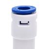 1 Stück Rückschlagventil Push-In für Rücklaufwasser Umkehrosmose Systemfilter 1/4"