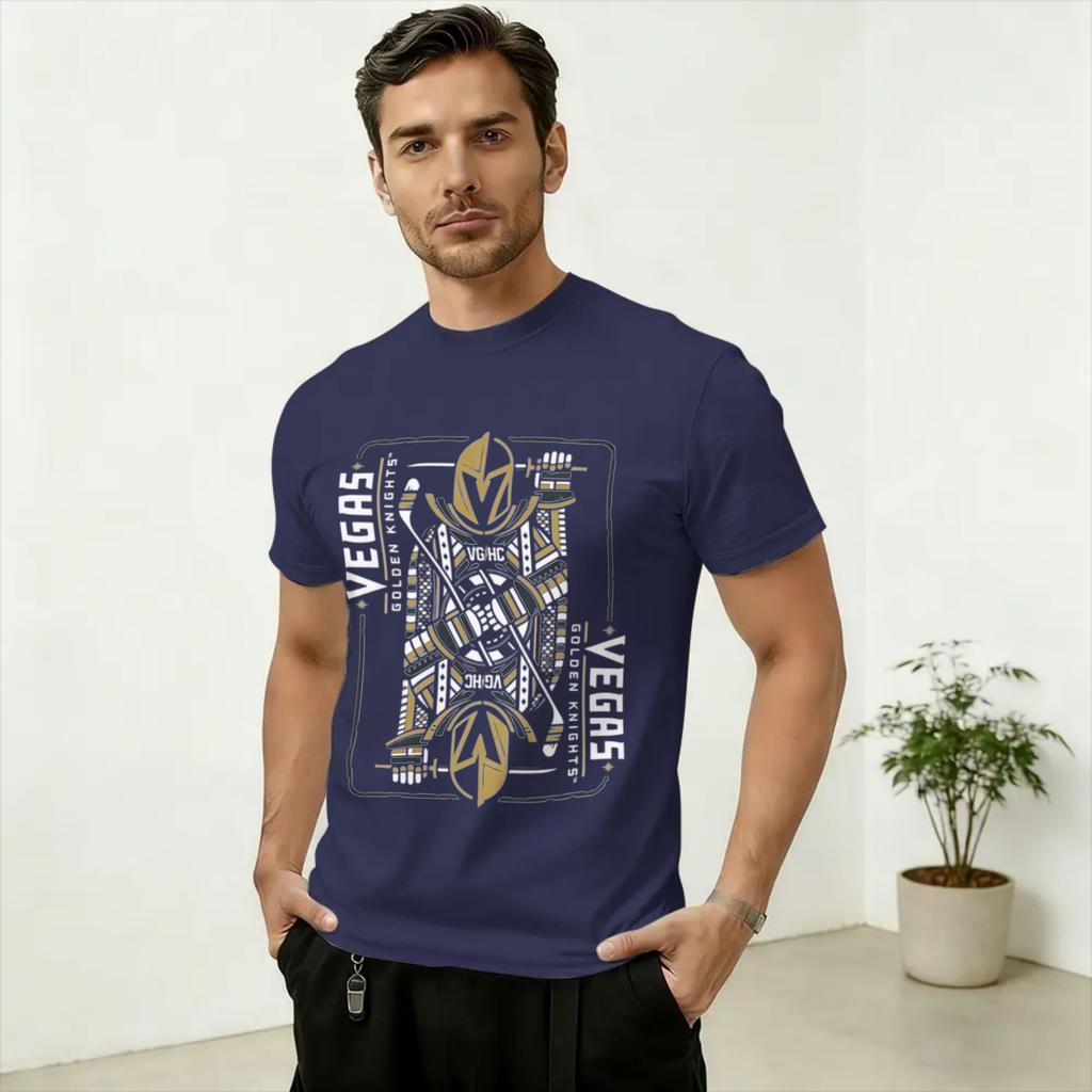 LOS VGK Cotton T Shirt For Unisexs Summer Vintage T Shirts O Neck Novelty Tees Oversized Cheap Clothes