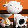 Nordic Cute Creative Healing Animal Calf Ornaments INS Feng'er Children's Room Desk Desktop Decoration Savings Can