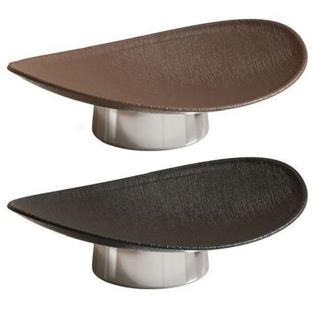 Multi-purpose Jewelry Display Plate Light Luxury Style Oval Decorative Plate Serving Tray Kitchen