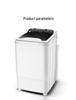 Compact Semi-Automatic Mini Washing Machine for Dorms & Home - Ideal for Students, Infants, and Children.