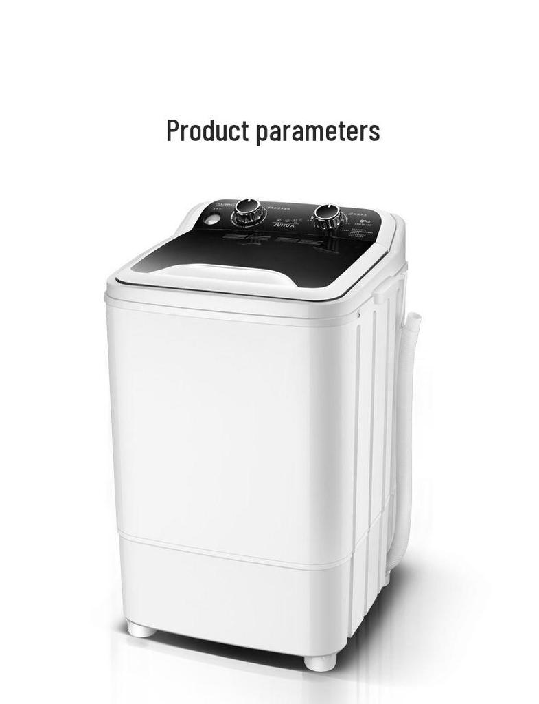Compact Semi-Automatic Mini Washing Machine for Dorms & Home - Ideal for Students, Infants, and Children.