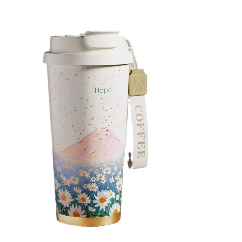 Changbaosen Stainless Steel Insulated Dual-Drink Travel Mug