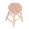 1Pcs Dollhouse Log Round Stool Mini Ornament