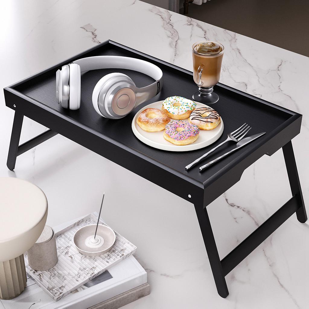 Sofa Tray Folding Table Portable Folding Armrest Tray Sofa Armrest Tray Lazy Small Table