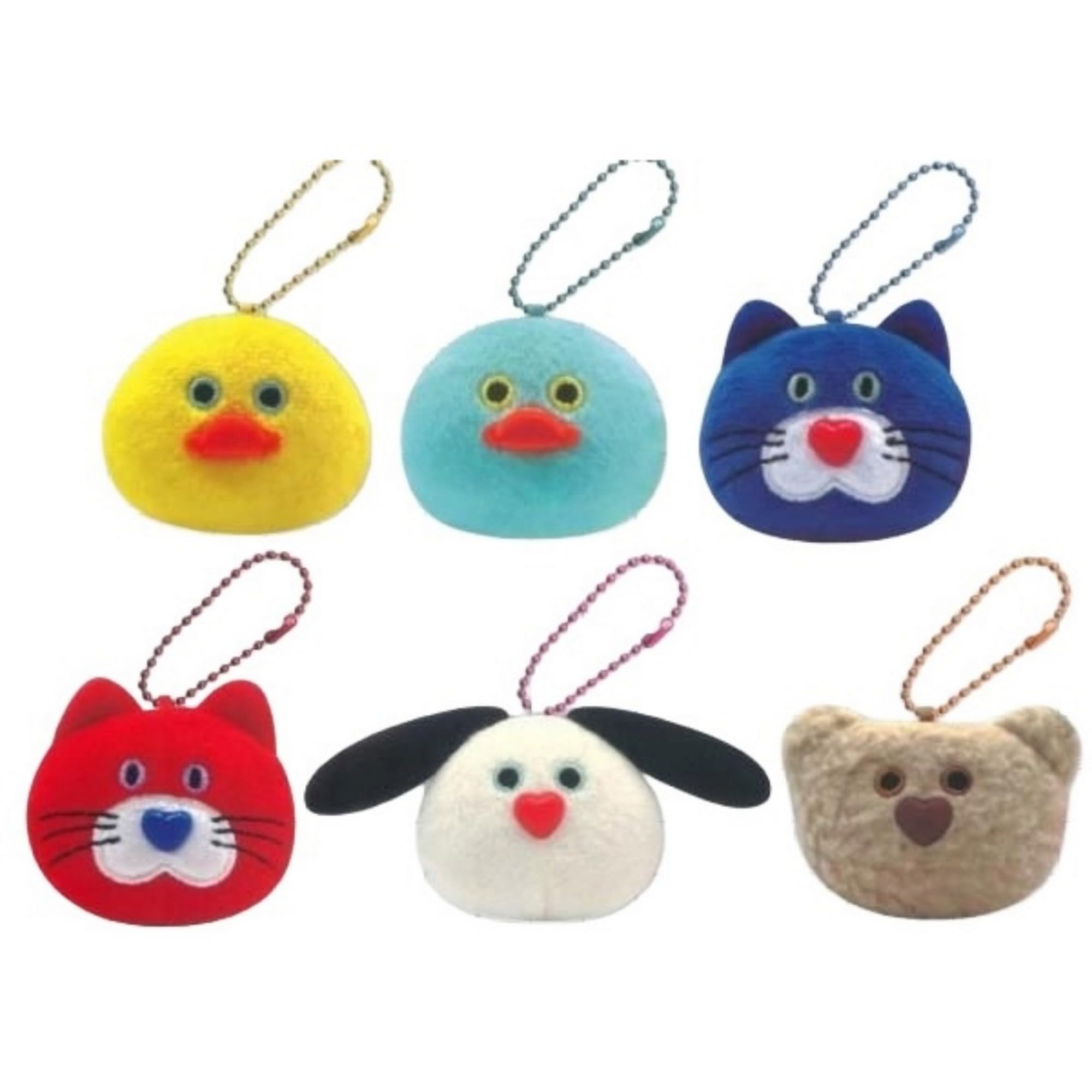 

LianQLabo Mojojojo Face Mascot x 6 Types Full Set Gachapon Capsule Toy