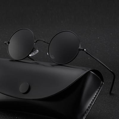 Retro Round Sunglasses Women Men Brand Designer Sunglasses Female Male Metal Frame High Quality Glasses Uv400