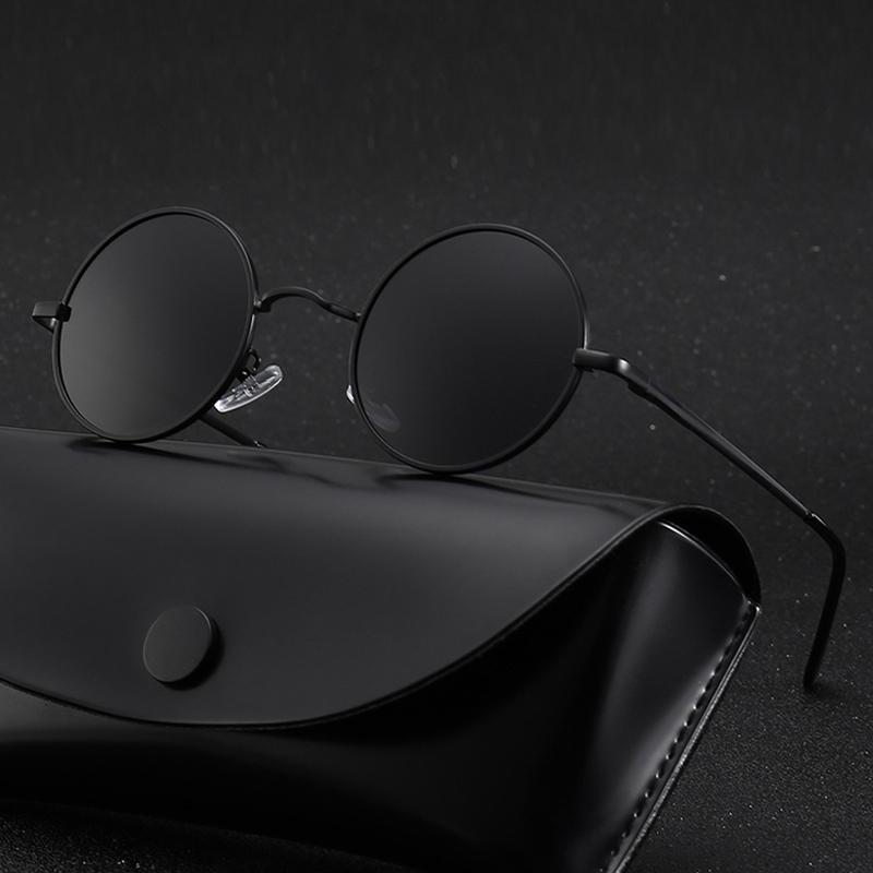 Retro Round Sunglasses Women Men Brand Designer Sunglasses Female Male Metal Frame High Quality Glasses Uv400