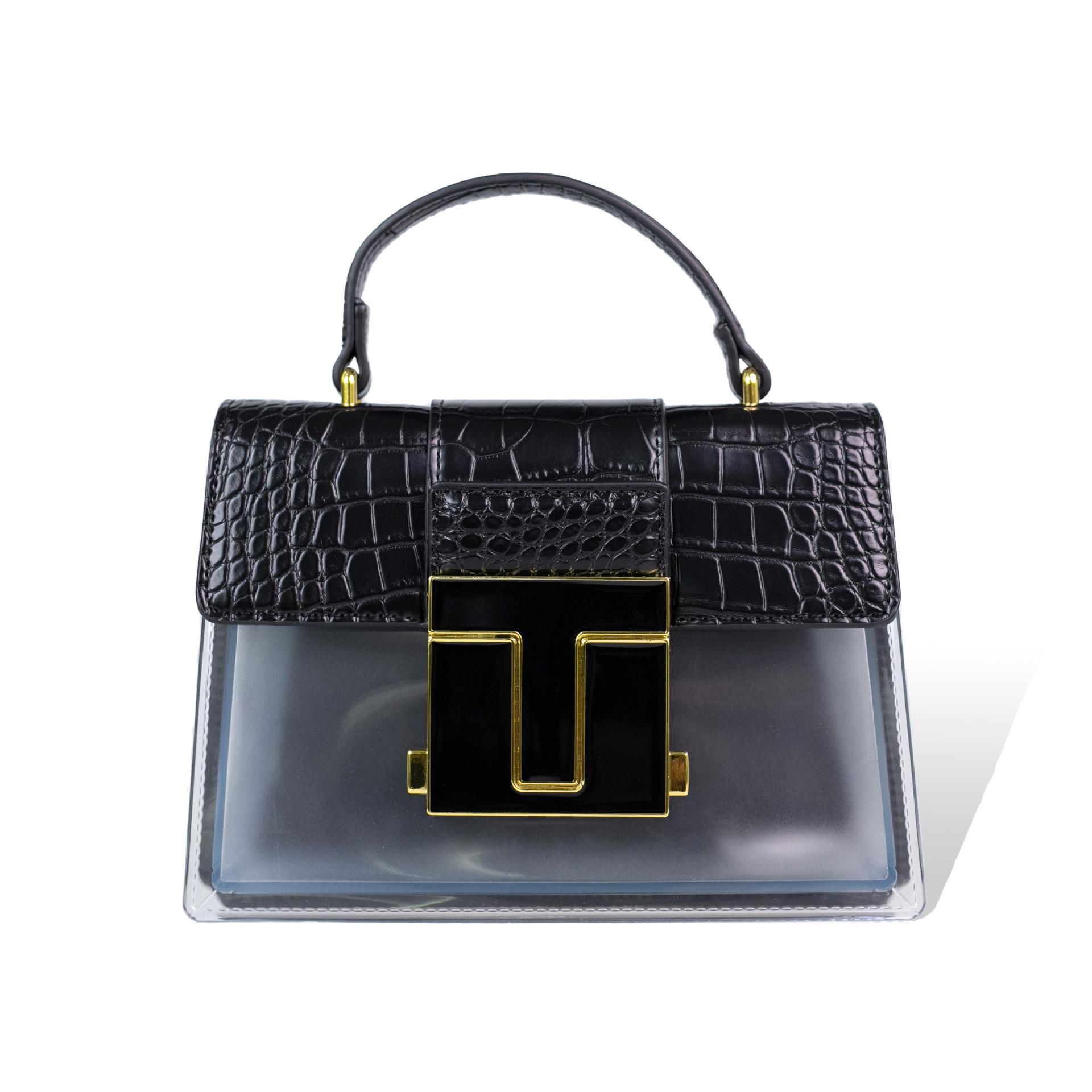 Роскошная легкая прозрачная сумка для женщин клатч повседневная сумка через плечо прозрачная сумка через плечо