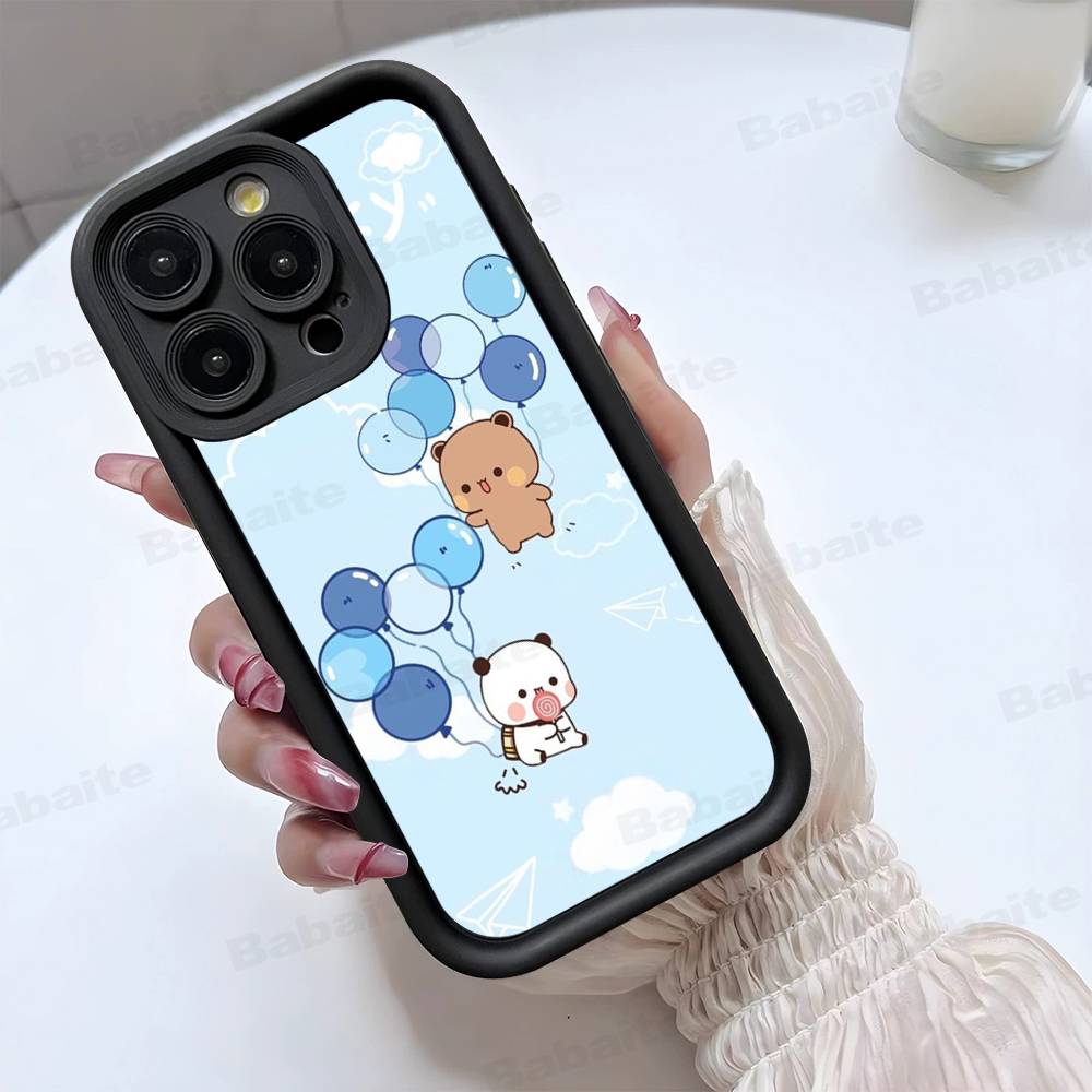BuBu And DuDu Silicone Soft Phone Case For IPhone 17 16 14 13 12 11 15 Pro Max Plus Air Cover