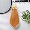 Children's Small Square Towel Cartoon Hand Towel Small Square Towel Hanging Type A Face Towel Kitchen Towel Water-absorbing Kitchen