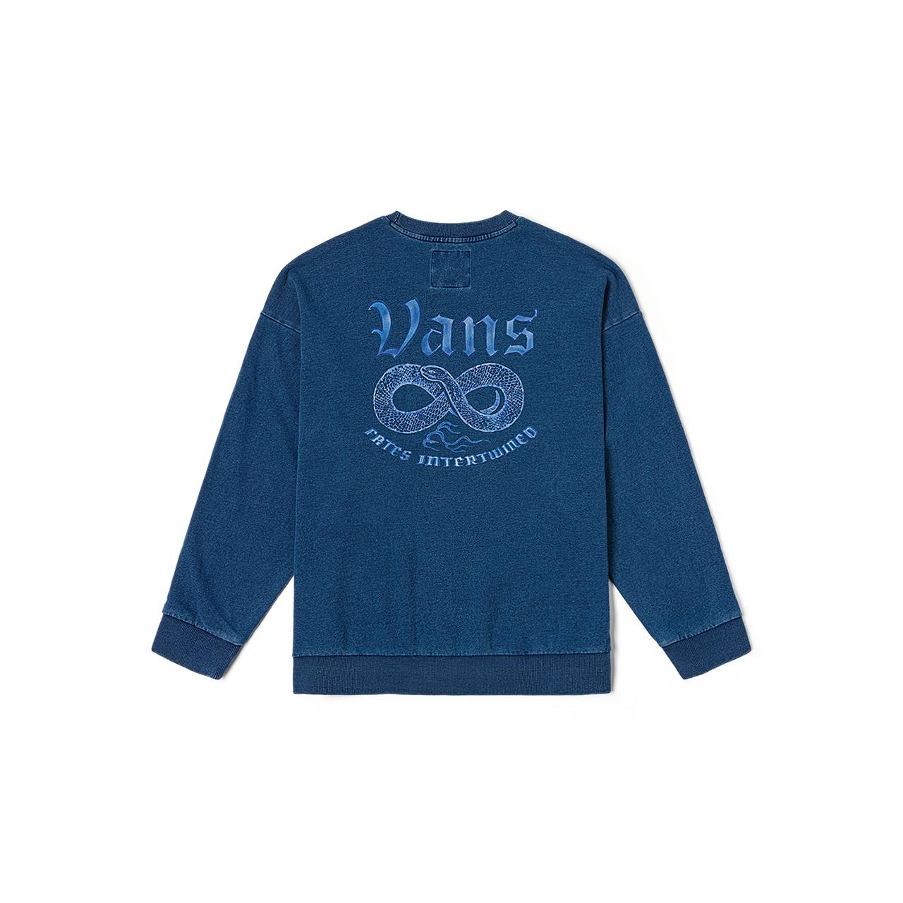 

New Vans Sweatshirt Men s Dark Blue VN000P38DKM L