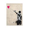 Graffiti Pink Love Wall Poster Children's Canvas Painting Wall Art Printing Picture Modern Living Room Home Decoration Mural