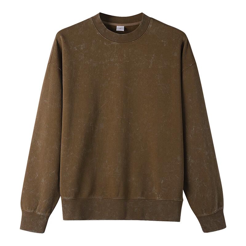 

G·TENNA JM1368 Unisex Washed Cotton Crewneck Sweatshirt 3XL