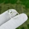 Gift For Women Promise Ring Size 6.5 925 Silver Natural Apatite Rough Gemstone