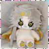 20cm Pierrot Baumwollpuppe Zirkus Anime Plüschtier DIY Anziehpuppe Nackte Figur Feiertagsgeschenk