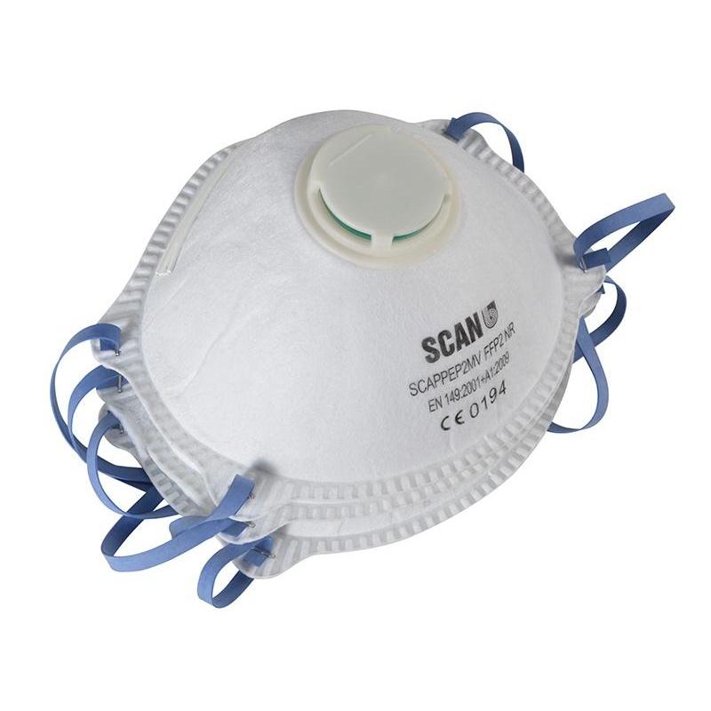 Scan Molded Valved Disposable Mask