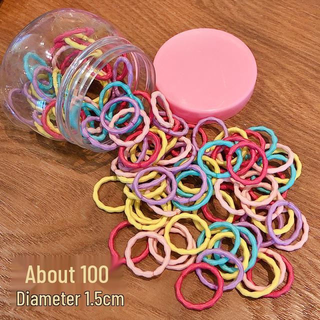 Colorful Baby Hair Tie: Gentle Elastic Hair Rope for Children, Small Size, New Style Accessories