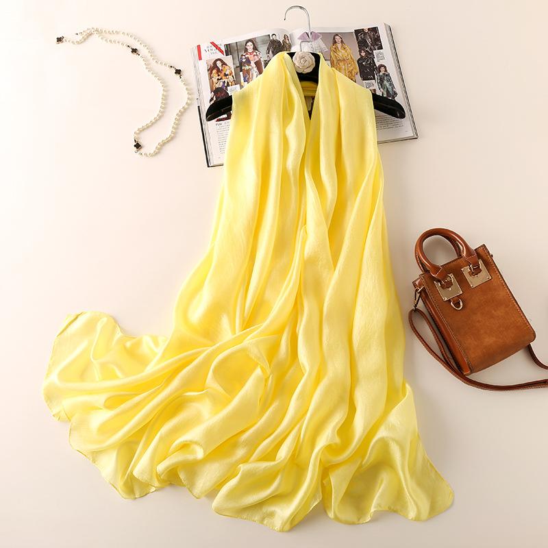 Linen Silk Women Candy Color Scarf For Spring Air Conditioning Towel Muslim Hijab  Fashion Lady Shawl Bufandas Muslim Hijab