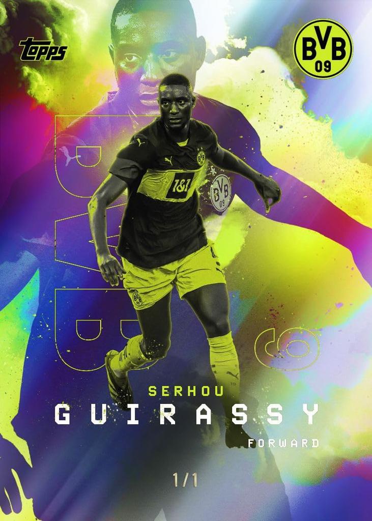 Topps Borussia Dortmund Team Set 2024-25 Official Borussia Dortmund Team Set