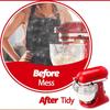 Splash Guard For Stand Mixer Transparent PC Cover for Reduces Food Spillage Kitchen Mixing Machine Accessories