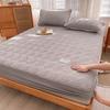 Elastic Fitted Bed Sheet Breathable Mattress Cover Skin-Friendly Soft Comfortable for Bedroom Home Decor