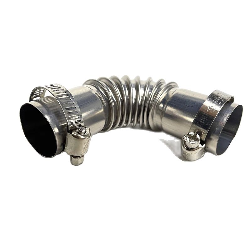 90Elbow 15cm 60cm 120cm 25mm With Clamps Exhaust Pipe Tube Elbow Connector For Car Heating Parts Eberspacher Webasto Boat Heater